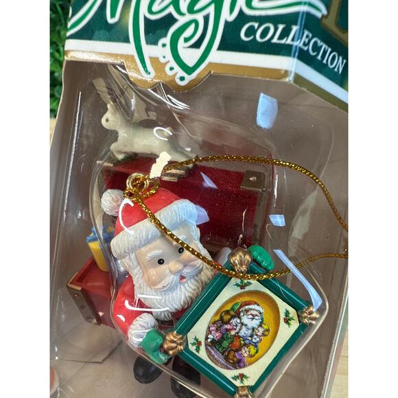 Mistletoe Magic Collection Santa Reading a Book  Ornament - Picture 6 of 6